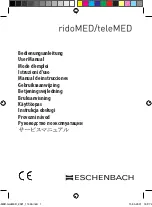 Предварительный просмотр 1 страницы Eschenbach 16362 User Manual