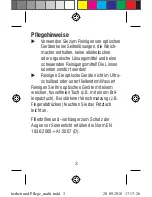 Preview for 3 page of Eschenbach 16603801 Safety Instructions