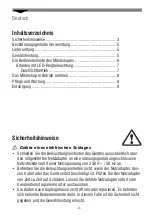 Preview for 3 page of Eschenbach 33208 User Manual