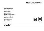 Preview for 1 page of Eschenbach club 10 x 25 Operating Instructions Manual