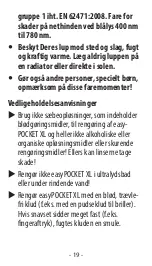 Предварительный просмотр 19 страницы Eschenbach easyPOCKET XL User Manual