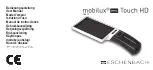 Eschenbach Mobilux Digital Touch HD 16511 User Manual preview