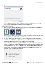 Preview for 5 page of Eschenbach mobilux Digital Touch HD Software Installation Manual