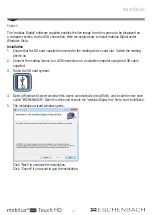 Preview for 7 page of Eschenbach mobilux Digital Touch HD Software Installation Manual