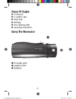 Preview for 8 page of Eschenbach Monokular MKII User Manual