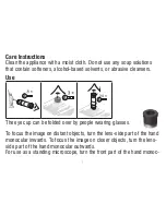 Preview for 7 page of Eschenbach Prism Monoculars User Manual