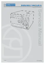 eschmann 87-050-06 Service Manual preview