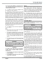 Preview for 17 page of eschmann TD830 Instructions For Use Manual