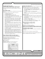 Preview for 5 page of Escient EWP-2000 V2 User Manual