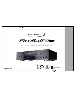 Предварительный просмотр 1 страницы Escient FireBall AVX User Manual