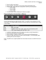 Предварительный просмотр 7 страницы Escient Fireball Catalyst 48 Control Manual