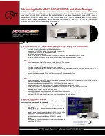 Escient FireBall DVDM-300 Brochure & Specs предпросмотр