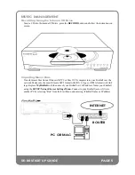 Предварительный просмотр 7 страницы Escient FireBall SE-80 Startup Manual