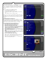 Preview for 11 page of Escient Web User Interface User Manual