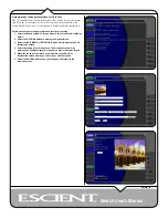 Preview for 18 page of Escient Web User Interface User Manual