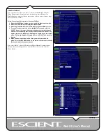 Preview for 24 page of Escient Web User Interface User Manual