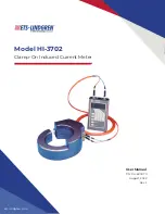 Предварительный просмотр 1 страницы ESCO Technologies ETS-Lindgren HI-3702 User Manual