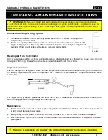 Preview for 4 page of Esco 10316 Instruction Manual