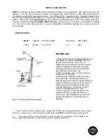 Предварительный просмотр 2 страницы Esco 10439 Operating Instructions & Parts Manual