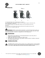 Предварительный просмотр 4 страницы Esco 10808 Manual & Parts List