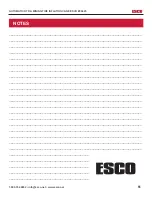 Предварительный просмотр 15 страницы Esco 90425 Instruction Manual