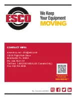 Preview for 16 page of Esco 90425 Instruction Manual