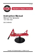 Предварительный просмотр 1 страницы Esco 90455 Instruction Manual