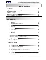 Preview for 4 page of Esco ASCENT OPTI BASIC User & Service Manual