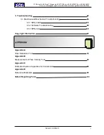 Preview for 6 page of Esco ASCENT OPTI BASIC User & Service Manual