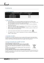 Preview for 6 page of Esco Cytoculture LS2-4A1 User Manual