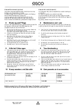 Предварительный просмотр 7 страницы Esco FA121 EKS / 36 Mounting And Operating Instruction