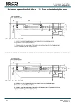 Предварительный просмотр 14 страницы Esco FA140 Mounting And Operating Instruction