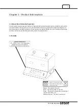 Предварительный просмотр 11 страницы Esco FV-001 User Manual