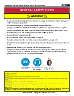 Preview for 3 page of Esco HURRICANE 20387 Instruction Manual