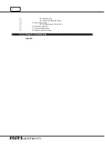 Preview for 4 page of Esco Isotherm IFC-110-8 User Manual