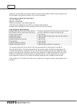 Preview for 6 page of Esco Isotherm IFC-110-8 User Manual