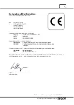 Предварительный просмотр 9 страницы Esco Isotherm IFC-110-8 User Manual