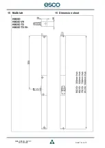 Preview for 12 page of Esco KM25i Mounting And Operating Instruction