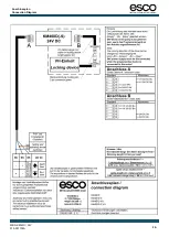 Preview for 15 page of Esco KM40II Mounting And Operating Instruction