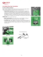 Предварительный просмотр 10 страницы Esco Posilok S Series Installation, Removal And Maintenance