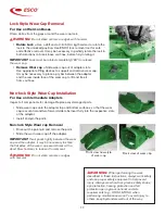 Предварительный просмотр 11 страницы Esco Posilok S Series Installation, Removal And Maintenance