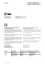 Preview for 5 page of Esco systeQ-M-B2H-ESC Installation, Operation And Maintenance Instructions