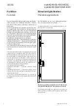 Preview for 2 page of Esco systeQ-M-SL-KIGA-ESC Installation, Operation And Maintenance Instructions