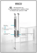 Esco systeQ-S 765M Assembly Instructions Manual preview