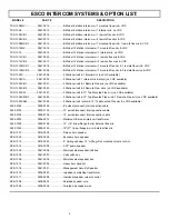 Preview for 4 page of Esco TSC-1005C Installation And Operation Manual