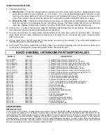 Preview for 3 page of Esco TSC-1008MV Installation And Operation Manual