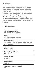 Предварительный просмотр 9 страницы Escolta BRAVO HE Series User Manual