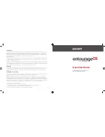 Escort Entourage CIS Quick Start Manual preview