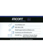 Предварительный просмотр 7 страницы Escort Passport MAX Quick Reference Manual