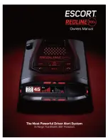 Предварительный просмотр 1 страницы Escort REDLINE 360C Owner'S Manual